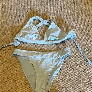 SHEIN Sky Blue Bikini Set